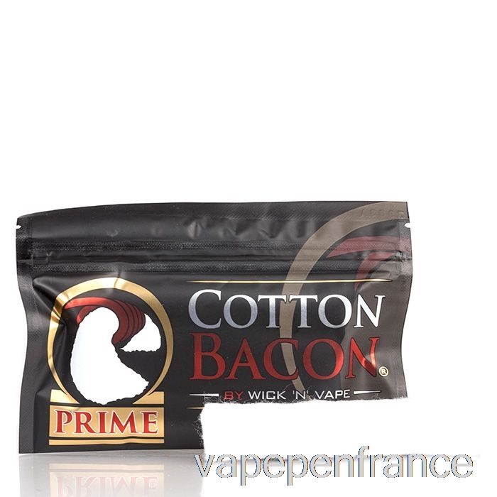 Stylo Vape Premium Bacon En Coton Biologique Wick 'n' Vape